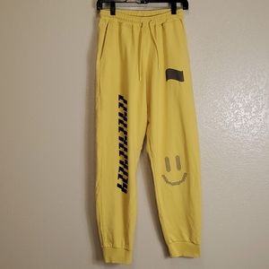 Lazy Oaf Men"s Information Technology Track Jogger Pants XS